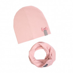 GIRL BEANIE WITH TUB POWDER