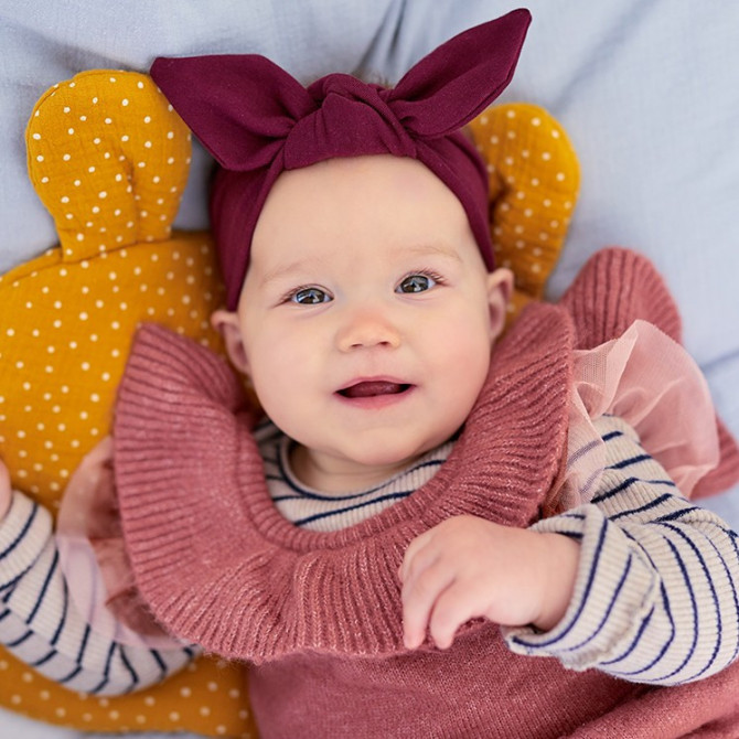 GIRL HEADBAND CLARET