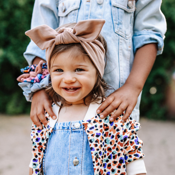 GIRL HEADBAND BEIGE