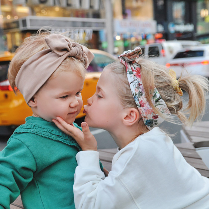 GIRL HEADBAND BEIGE