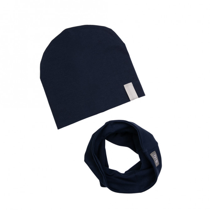beanie with tub navy