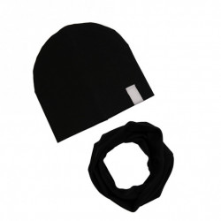 beanie with tub black