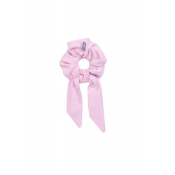 Scrunchie with tail POWDER