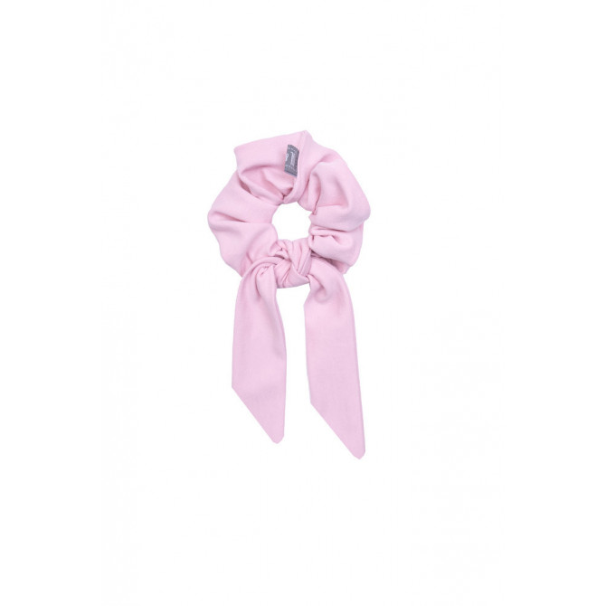 Scrunchie with tail POWDER