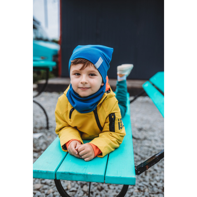BEANIE WITH TUB COBALT