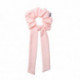 Scrunchie with tail LIGHT PINK
