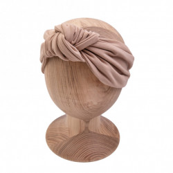 KNOT HEADBAND BEIGE