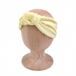 KNOT HEADBAND LEMON