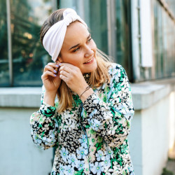 KNOT HEADBAND WHITE