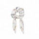 Scrunchie with tail MARBLE
