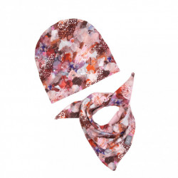 beanie with scarf Merigold