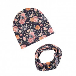 girl beanie with tub MAGICAL GARDEN