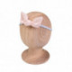 BOW Headband LIGHT PEACH