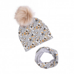 WINTER SET GOLDIE WITH POMPOM