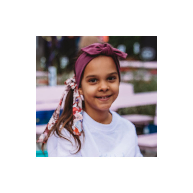 GIRL HEADBAND MAGENTA