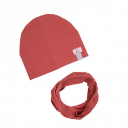 BEANIE WITH TUB MARSALA