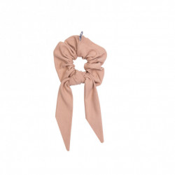 Scrunchie with tail BEIGE