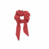 Scrunchie with tail MARSALA