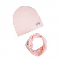 beanie with tub LIGHT PEACH