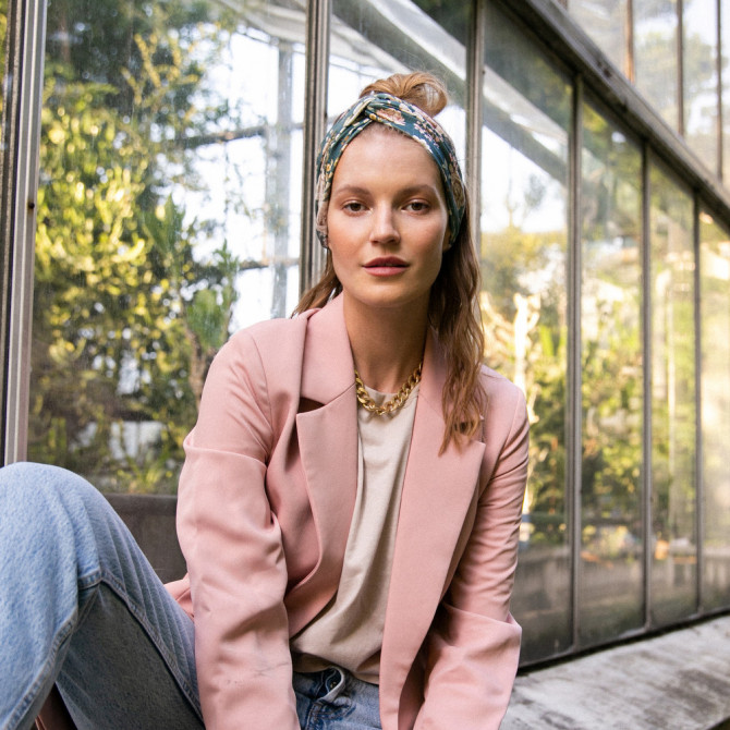 OPASKA NA GŁOWĘ TWISTULA LADY ROSA