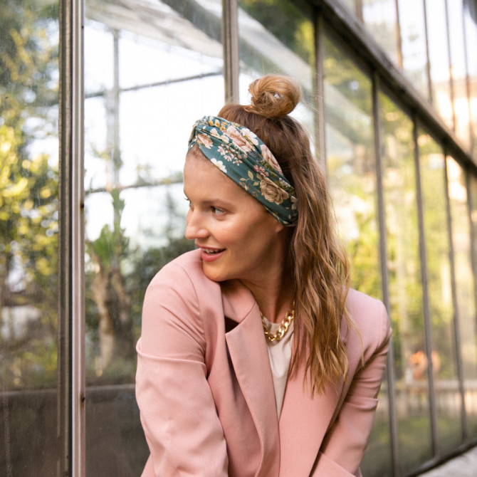 TWIST HEADBAND LADY ROSA