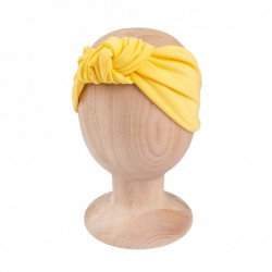 KNOT HEADBAND YELLOW
