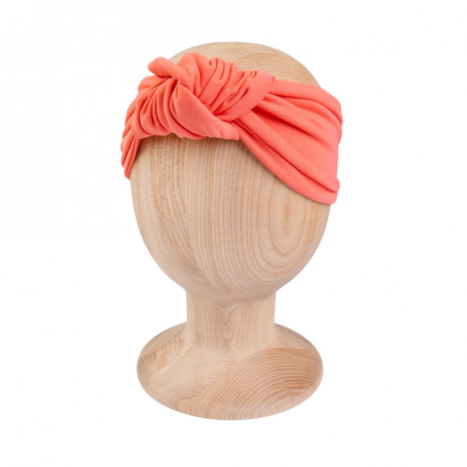 KNOT HEADBAND CORAL