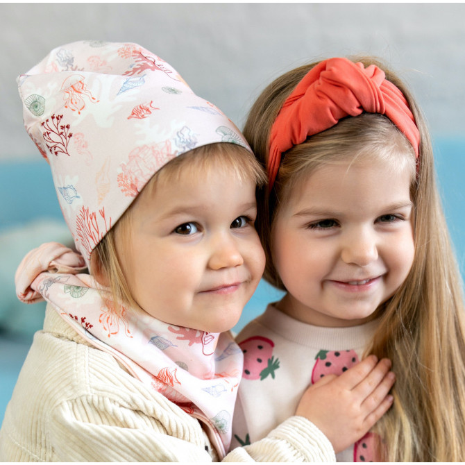 KNOT HEADBAND CORAL