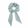 Scrunchie with tail EUCALYPTUS