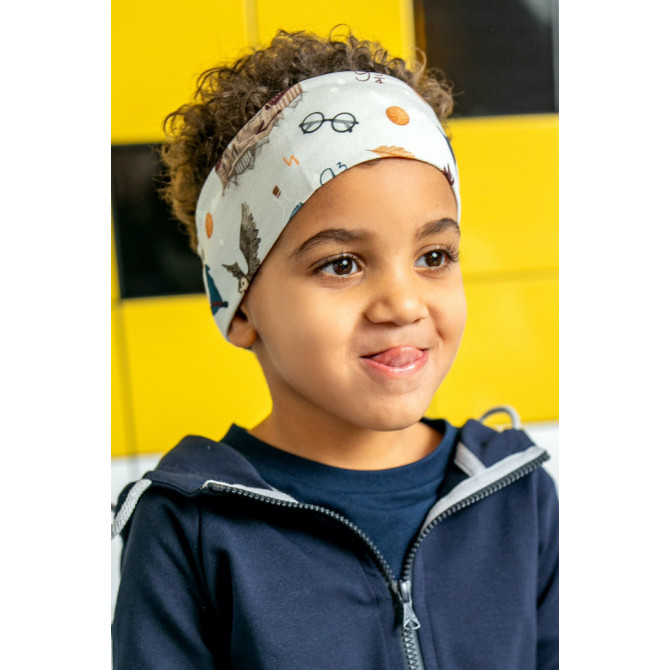 headband for boy HARRY GREY