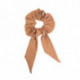 SCRUNCHIE WITH TAIL NUDE RIB