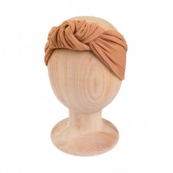 KNOT HEADBAND NUDE RIB