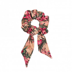Scrunchie with tail ORCHID