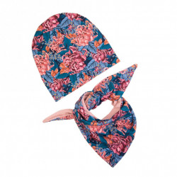 BEANIE WITH SCARF FIORI