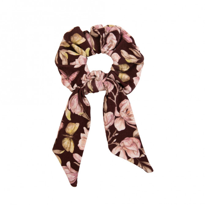 SCRUNCHIE WITH TAIL MAGNOLIA