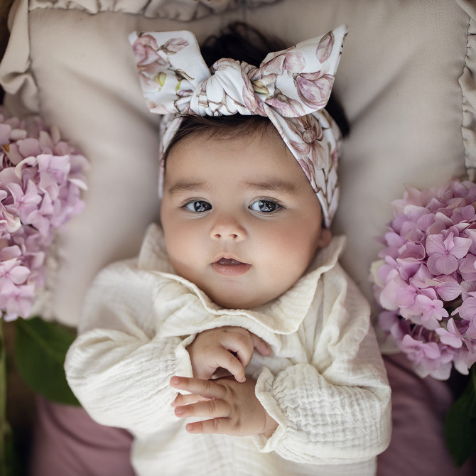 HEADBAND MAGNOLIA CREAM