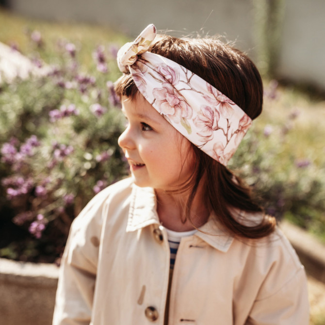HEADBAND MAGNOLIA CREAM