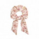 SCRUNCHIE WITH TAIL MAGNOLIA CREAM