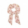 SCRUNCHIE WITH TAIL MAGNOLIA CREAM