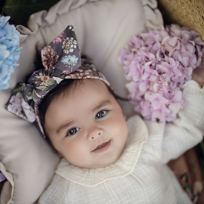 GIRL HEADBAND GARDENIA