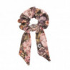 SCRUNCHIE WITH TAIL GARDENIA