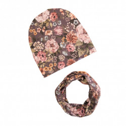 GIRL BEANIE WITH A TUB GARDENIA