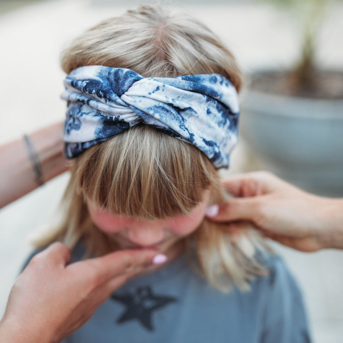 KNOT HEADBAND MISTY