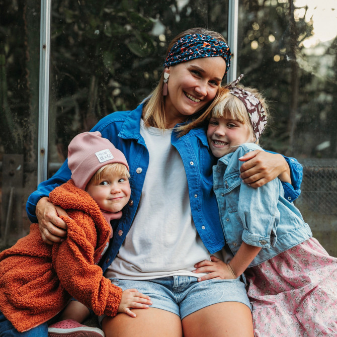KNOT HEADBAND WILD SPOTS