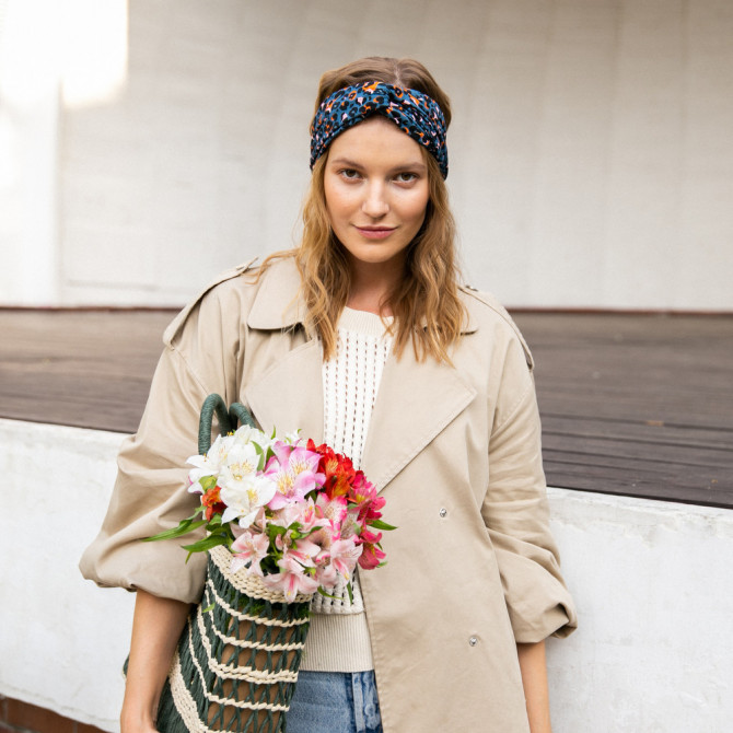 KNOT HEADBAND WILD SPOTS
