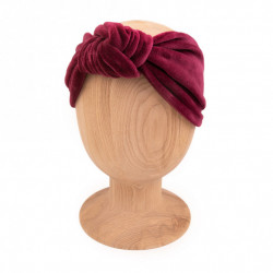 OPASKA SUPULKA VELVET BURGUNDY