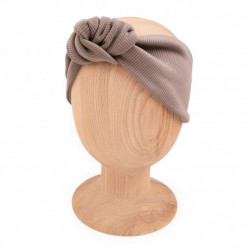 KNOT HEADBAND LATTE LINE