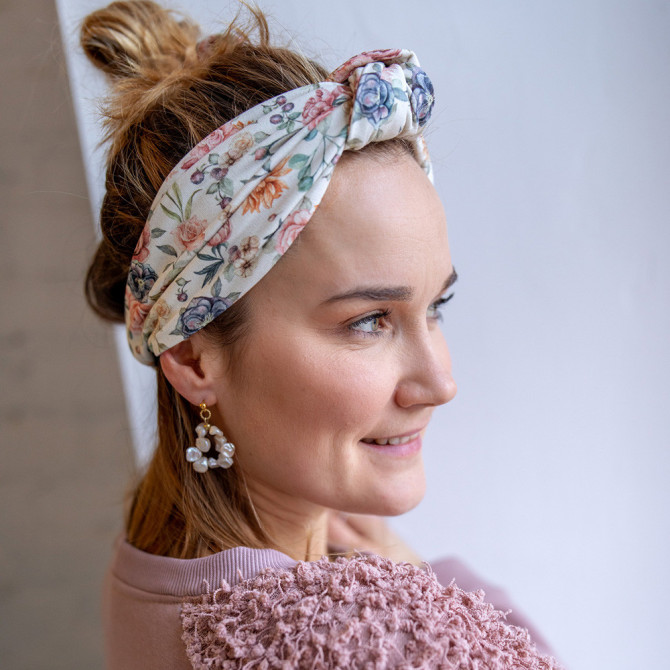 KNOT HEADBAND SECRET GARDEN