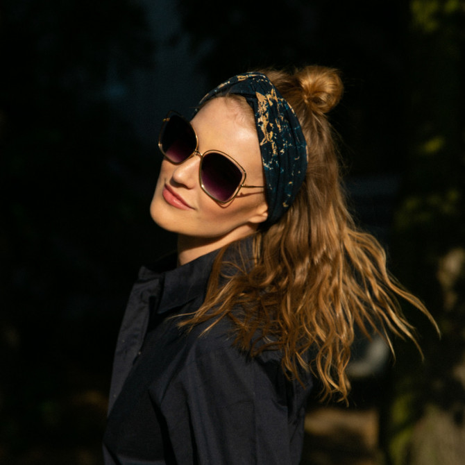 TWIST HEADBAND YOU ROCK