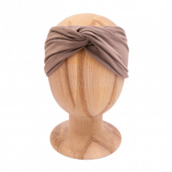 TWIST HEADBAND LATTE